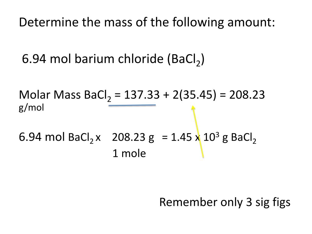 PPT Chemistry 20 Mole Conversions PowerPoint Presentation, free