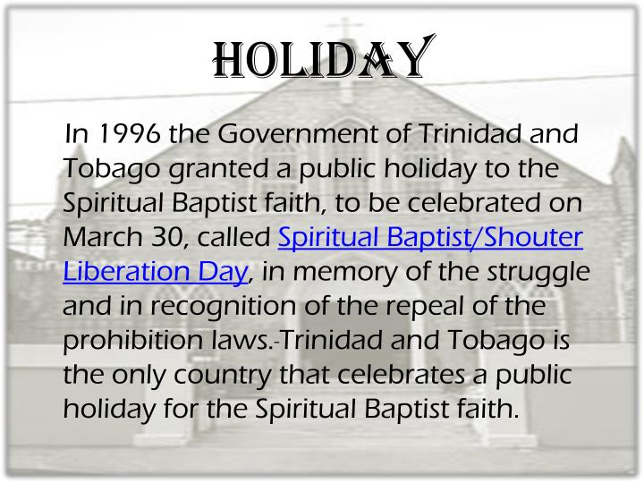 PPT Spiritual Baptist PowerPoint Presentation ID2012341