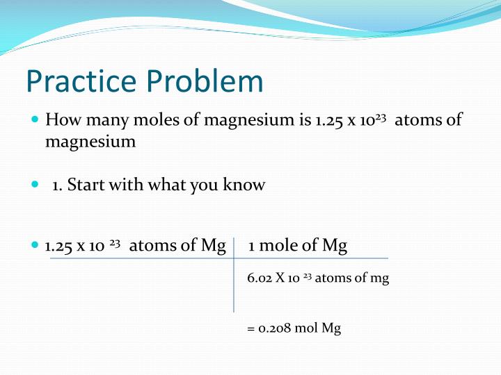 PPT Measurement of Matter The Mole PowerPoint Presentation ID2012509