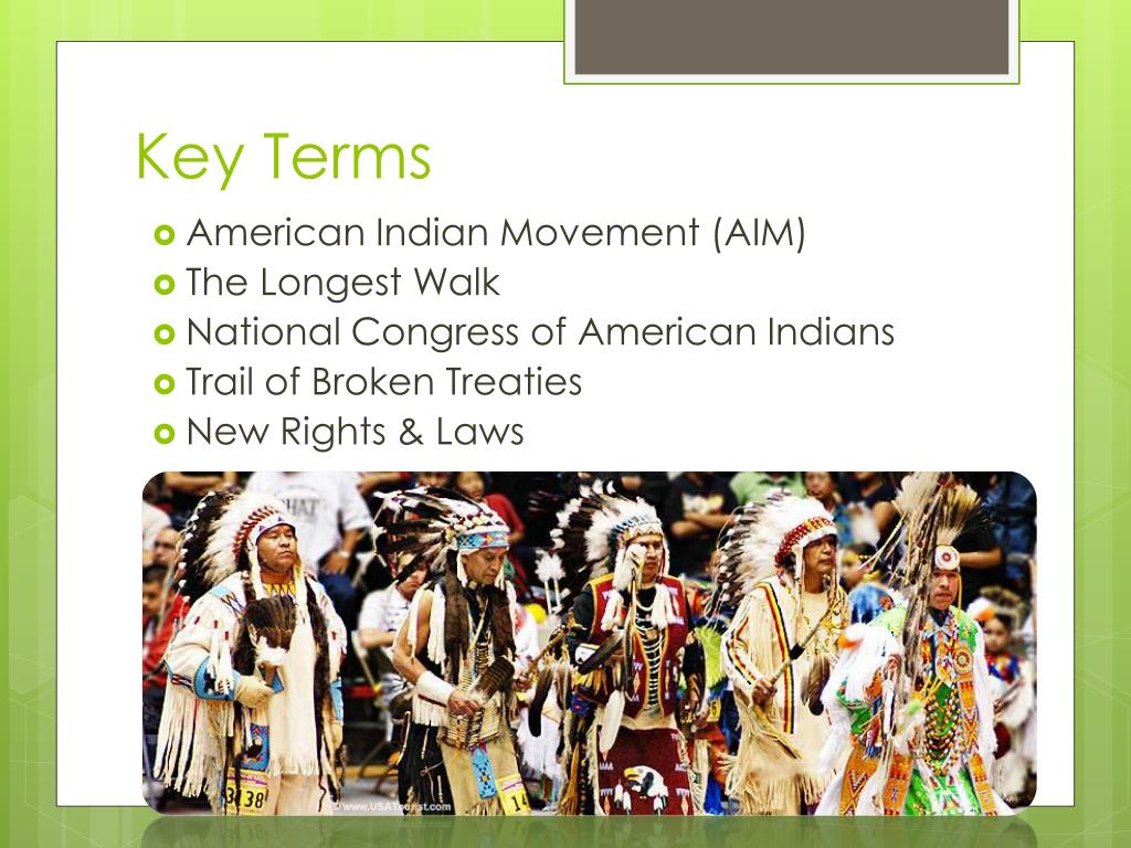 PPT Native American Rights Movement PowerPoint