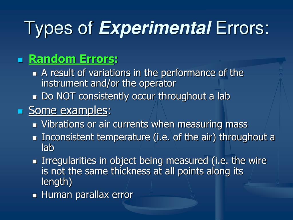 PPT Errors and Uncertainties PowerPoint Presentation, free download
