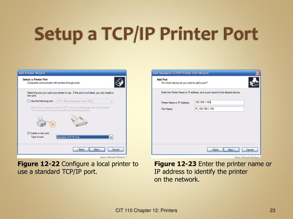 PPT Week15 Chapter 12 Supporting Printers PowerPoint Presentation