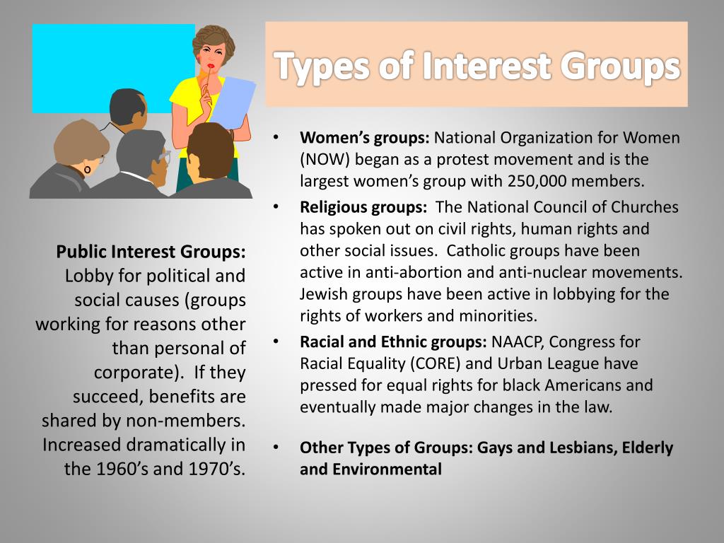 PPT Special Interest Groups PowerPoint Presentation, free download ID2020042