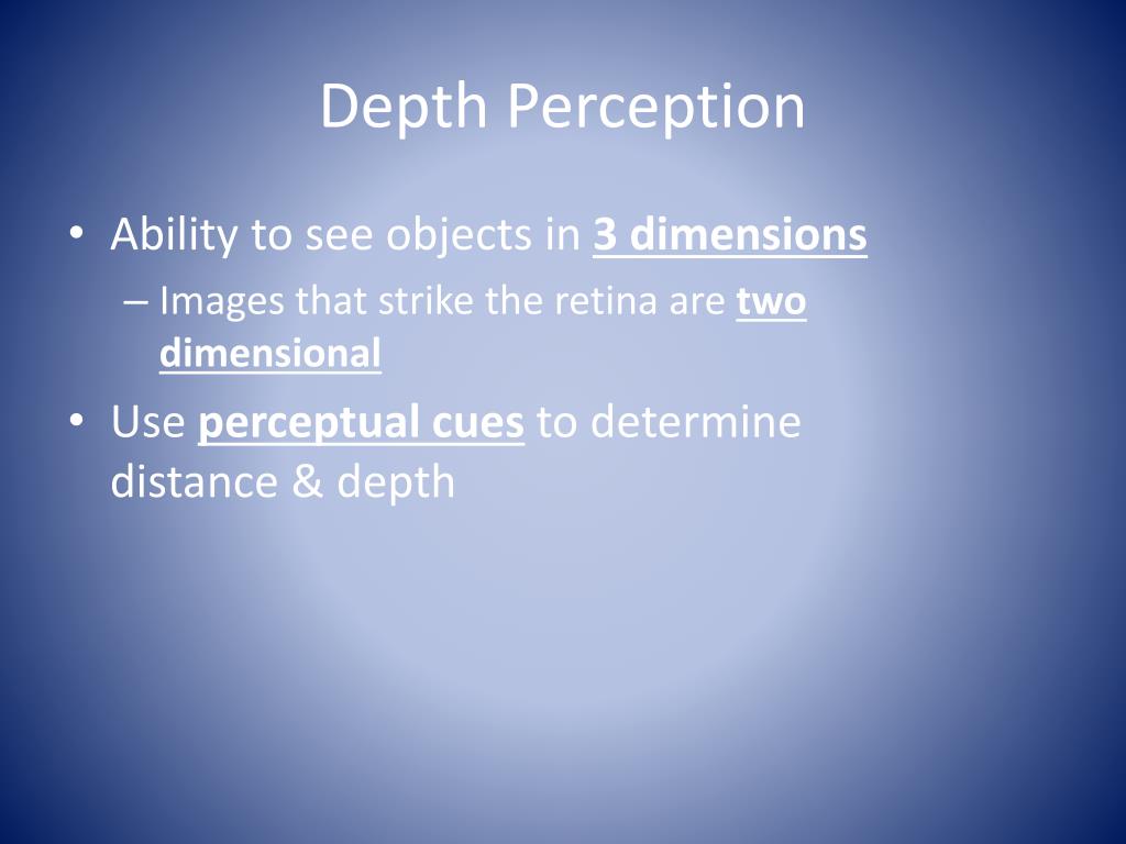 PPT Unit III, Sensation & Perception Perception PowerPoint