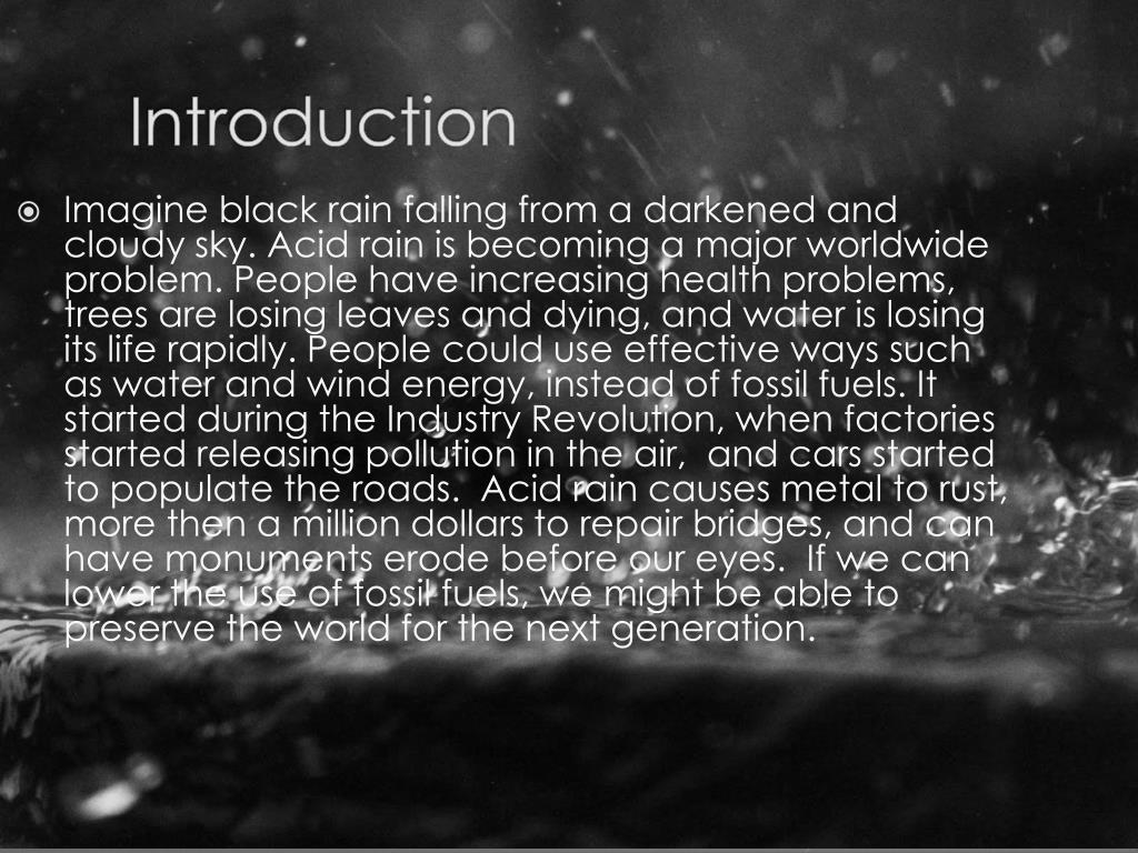 PPT Acid Rain PowerPoint Presentation, free download ID2021388