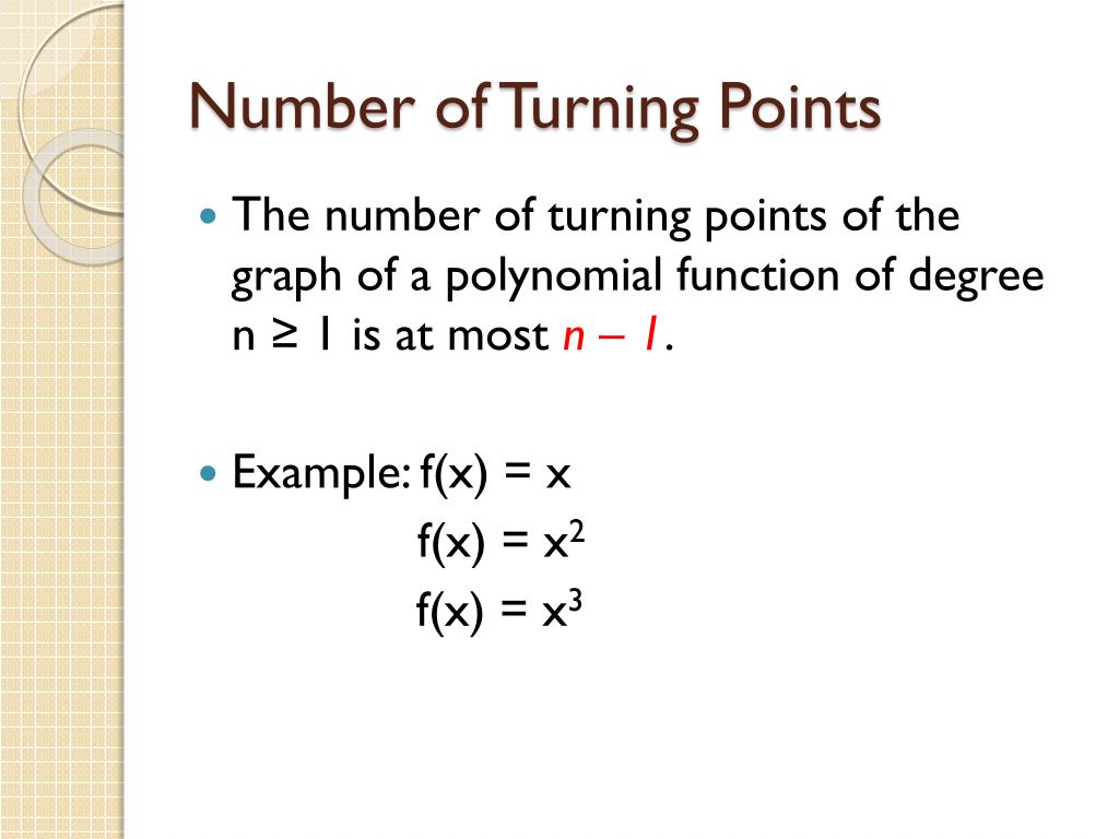 PPT 3.5 Higher Degree Polynomial Functions and Graphs PowerPoint