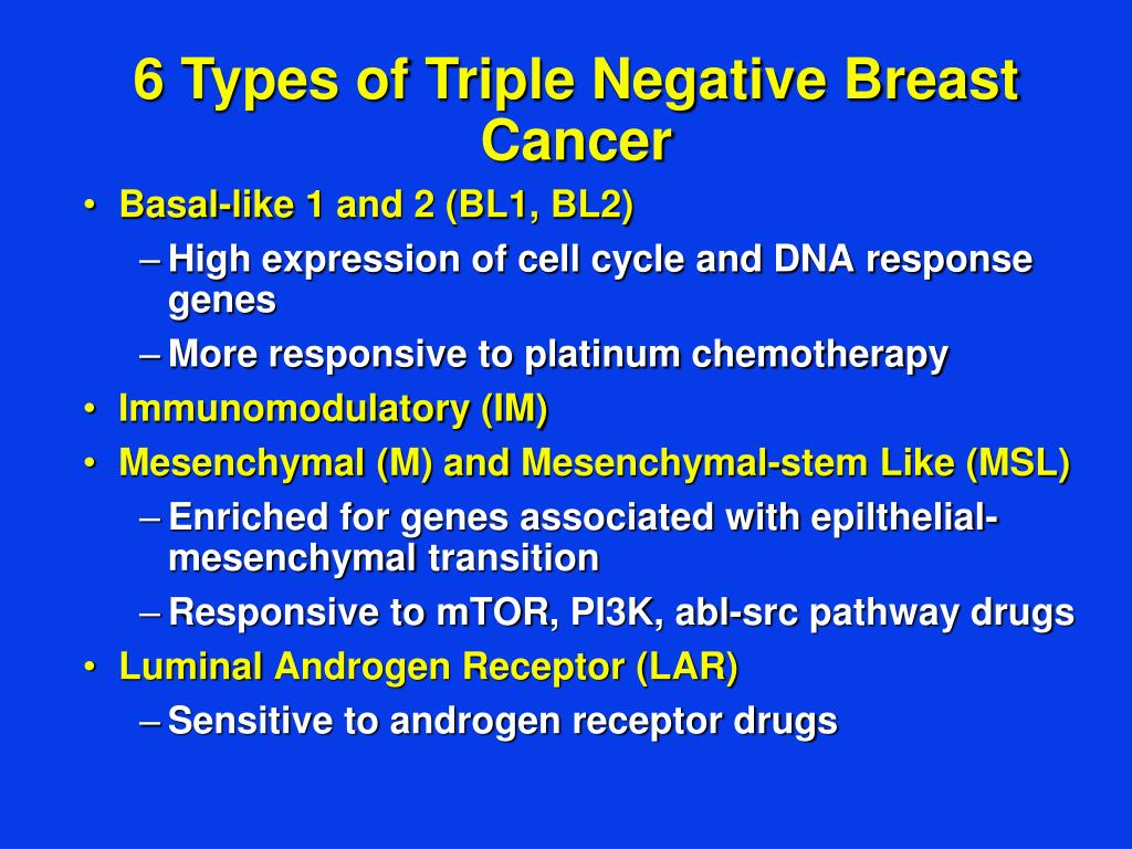 PPT What’s Positive about Triple Negative Breast Cancer ? PowerPoint