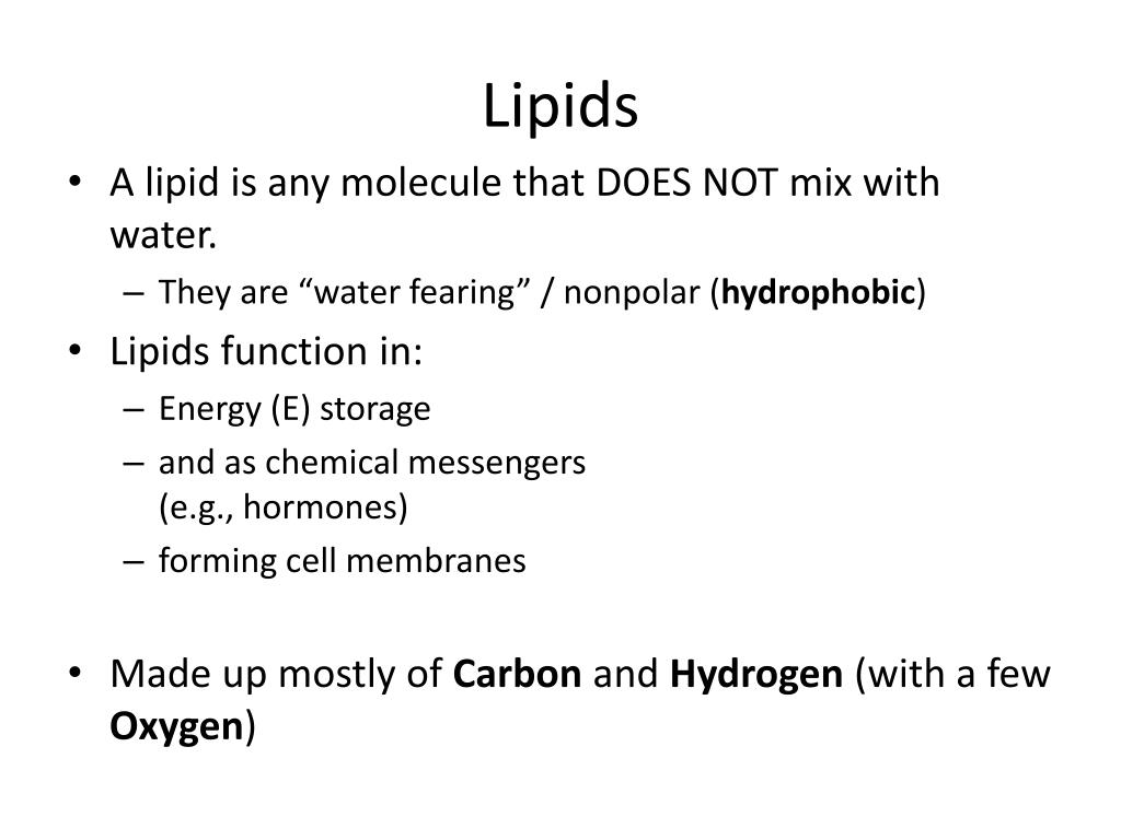 PPT Lipids PowerPoint Presentation, free download ID2028823