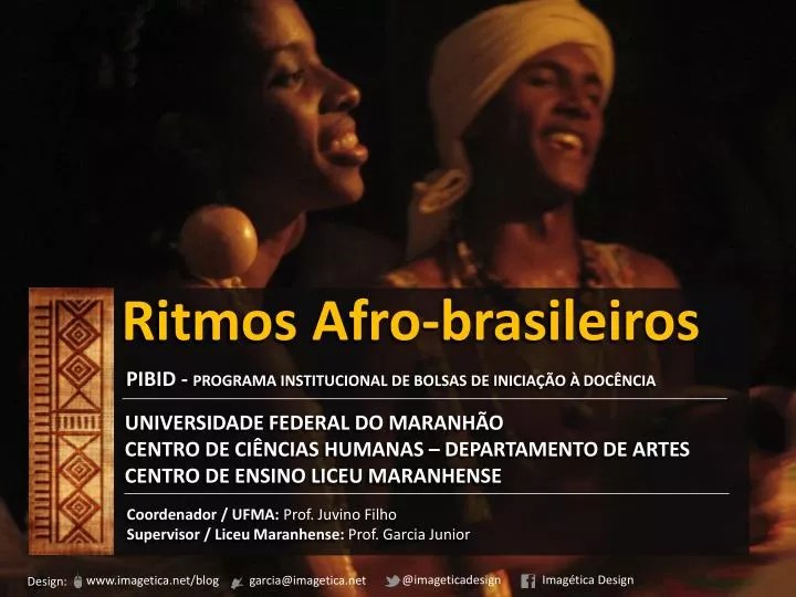 PPT Ritmos Afro brasileiros PowerPoint Presentation, free download