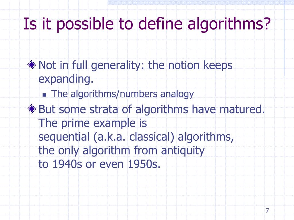 PPT What is an Algorithm? PowerPoint Presentation, free download ID