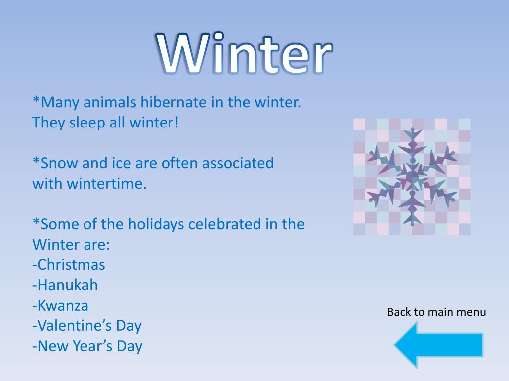 PPT The Seasons PowerPoint Presentation, free download ID2034280