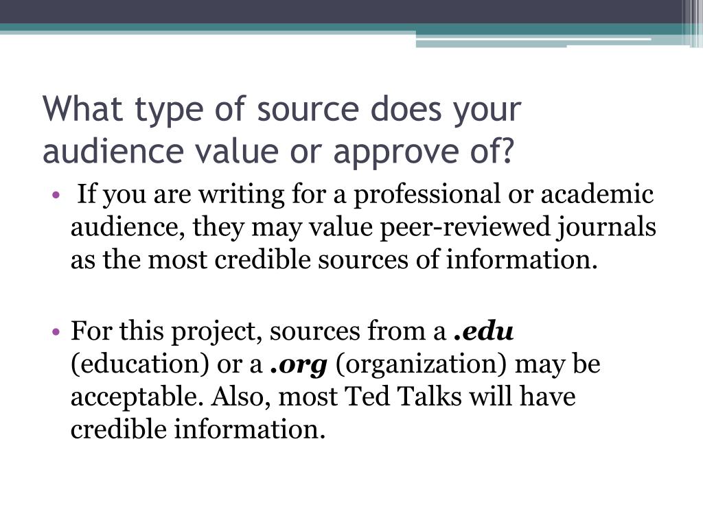 PPT Finding Credible Sources PowerPoint Presentation, free download