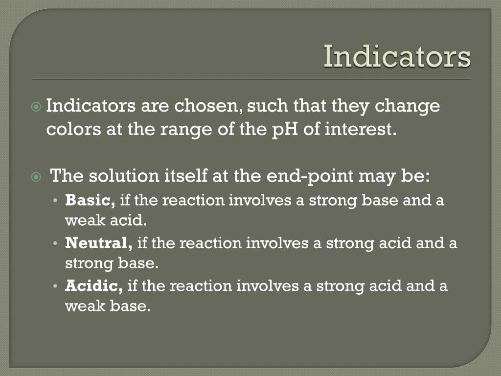 PPT Titration and AcidBase Neutralization PowerPoint Presentation