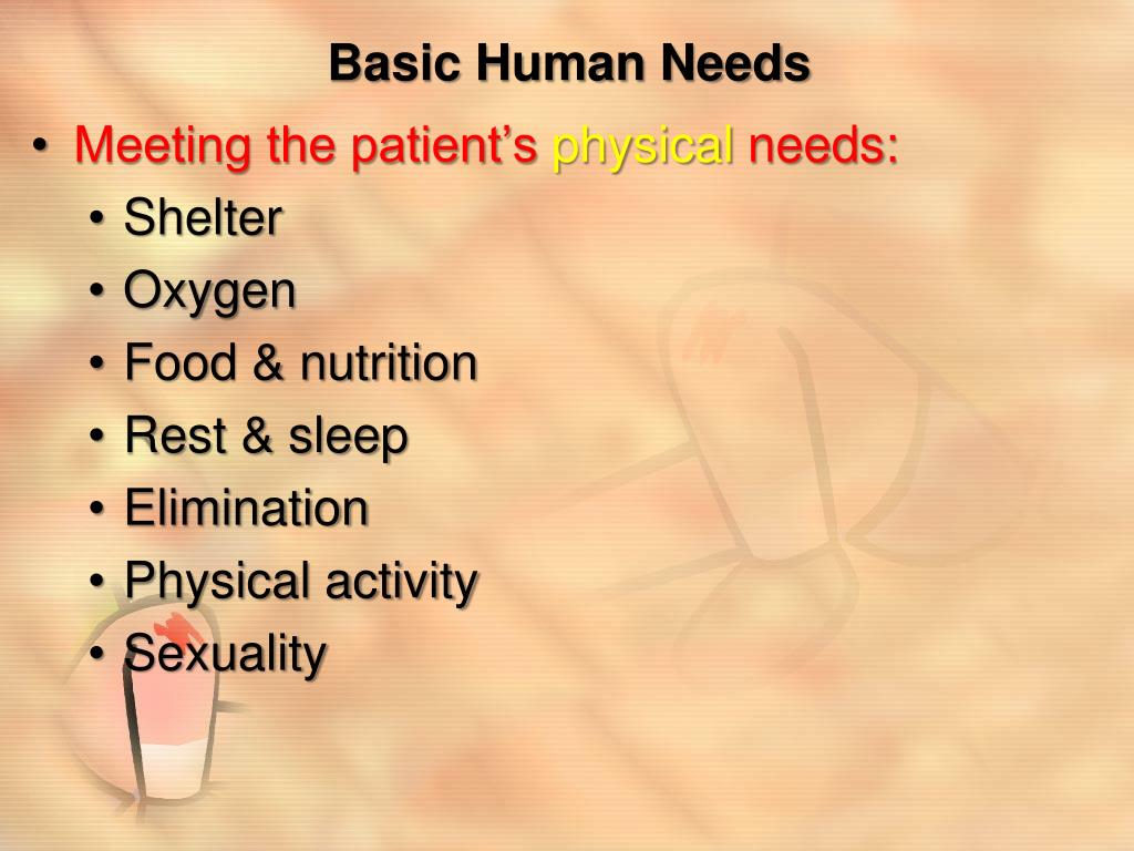 PPT Meeting Basic Human Needs PowerPoint Presentation, free download