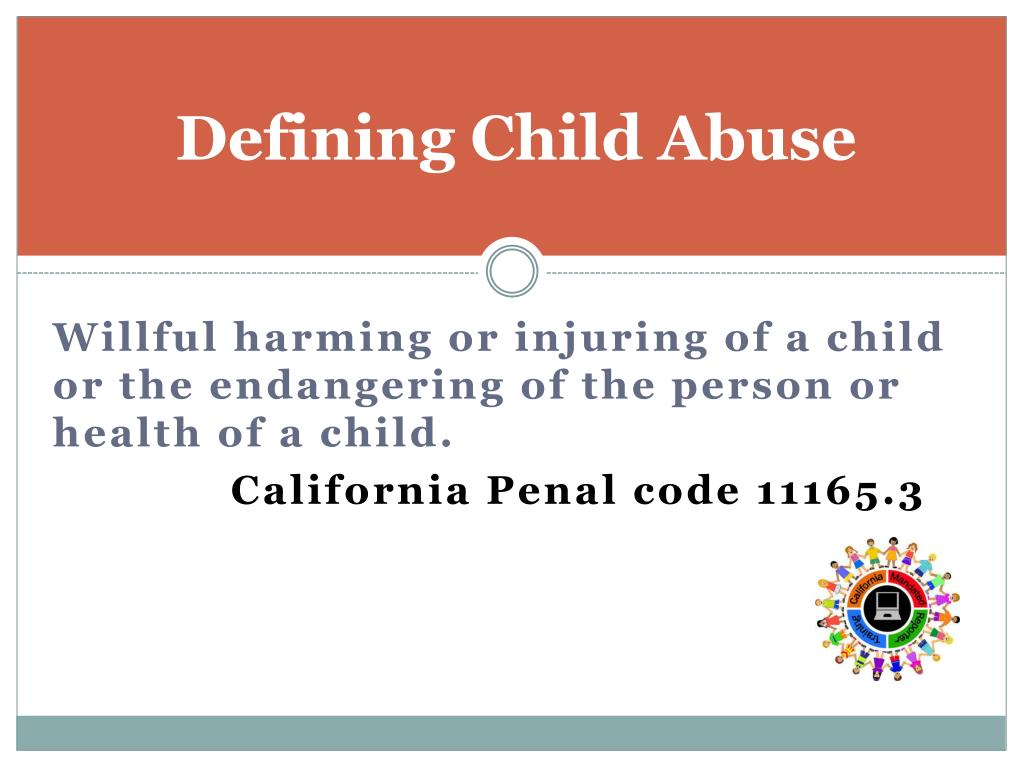 PPT California Mandated Reporter Train the Trainers PowerPoint