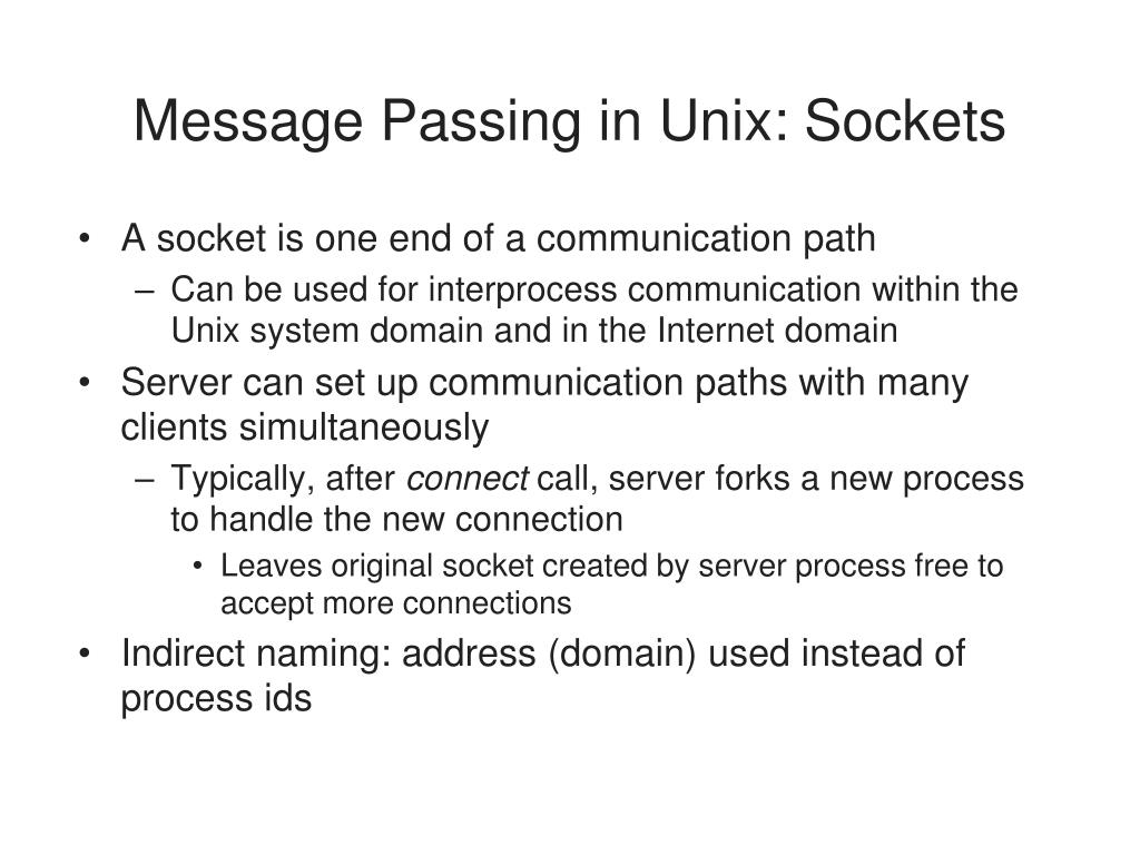 PPT Message Passing PowerPoint Presentation, free download ID2036539