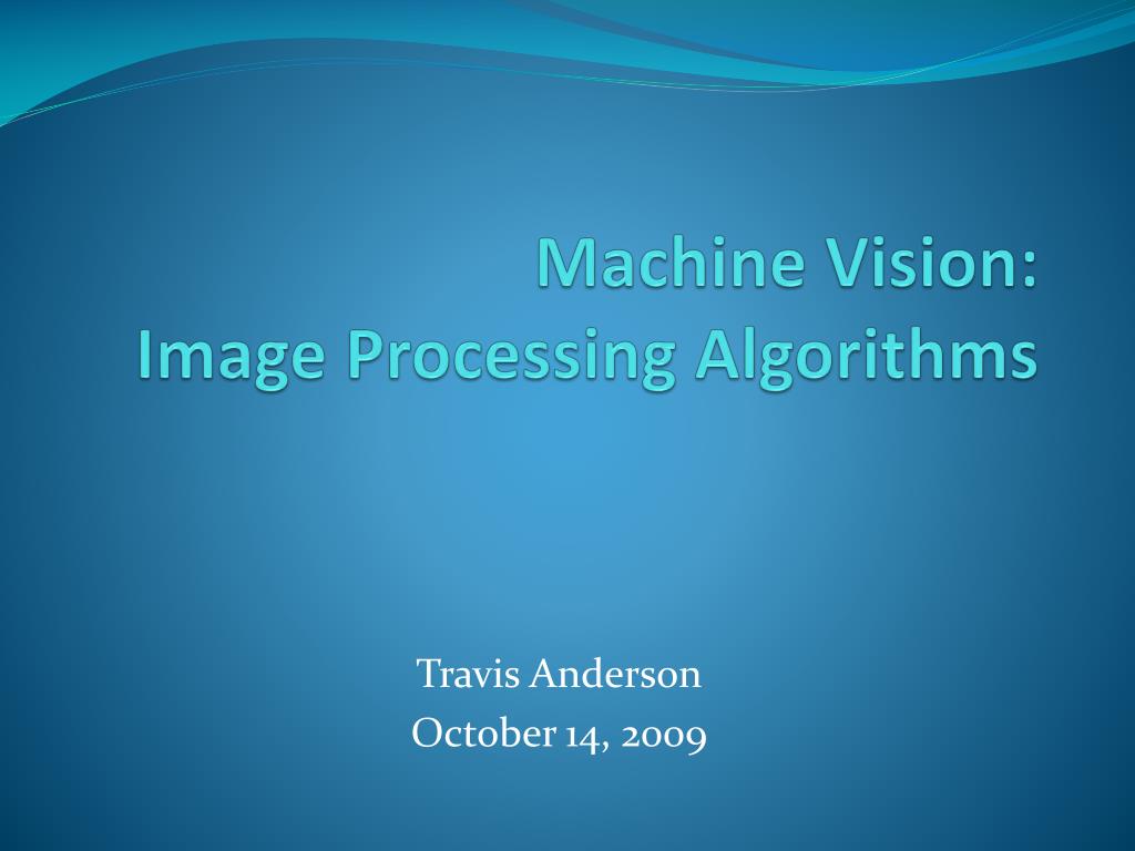 Machine Vision Algorithms and Applications 2nd Edition