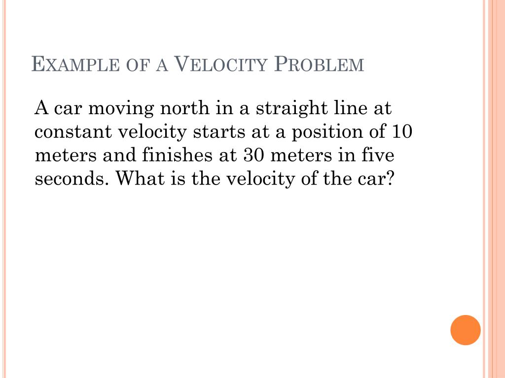 PPT Velocity and Acceleration PowerPoint Presentation, free download ID2038548