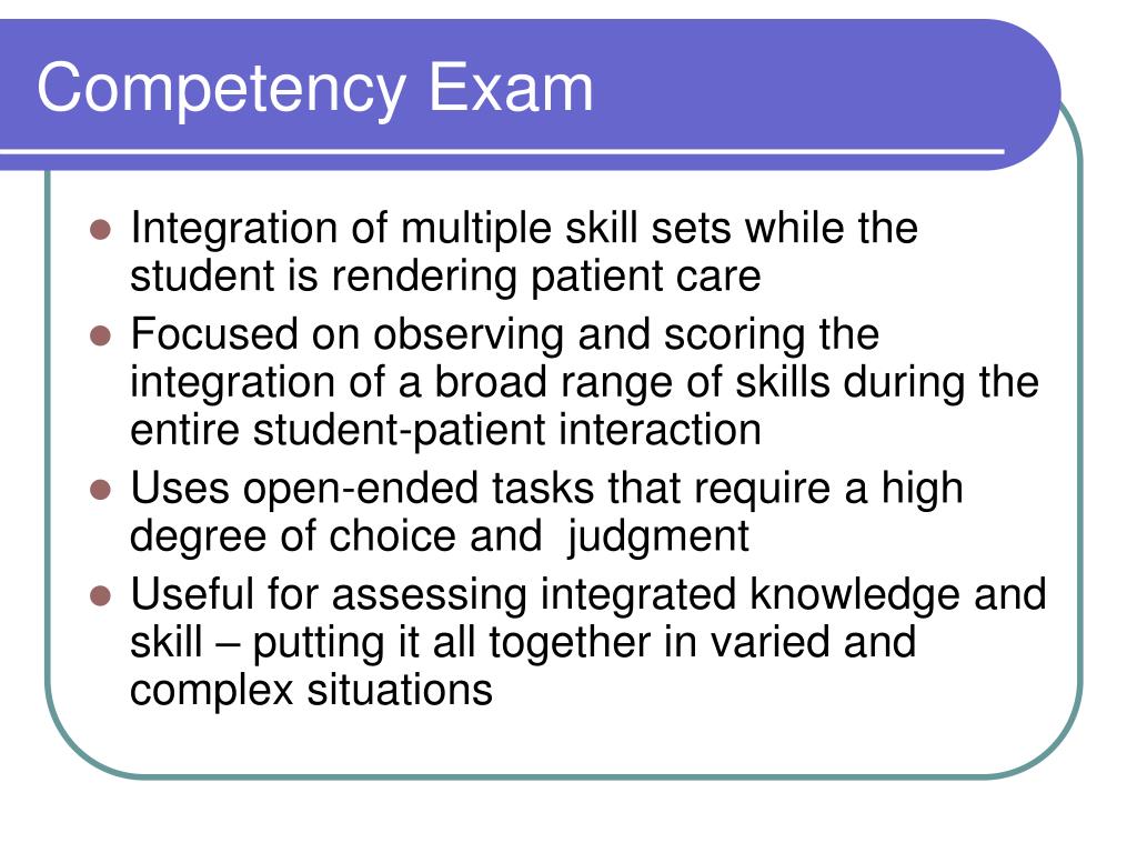 PPT Overview CompetencyBased Education & Evaluation PowerPoint