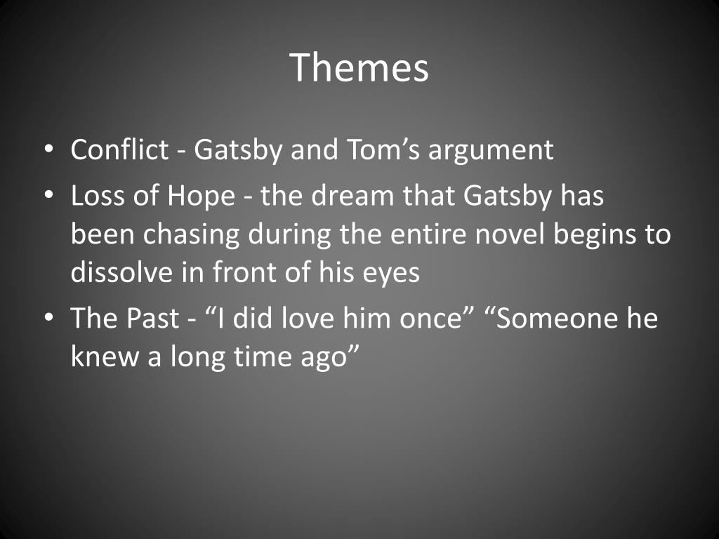 PPT Great Gatsby, Chapter 7 PowerPoint Presentation