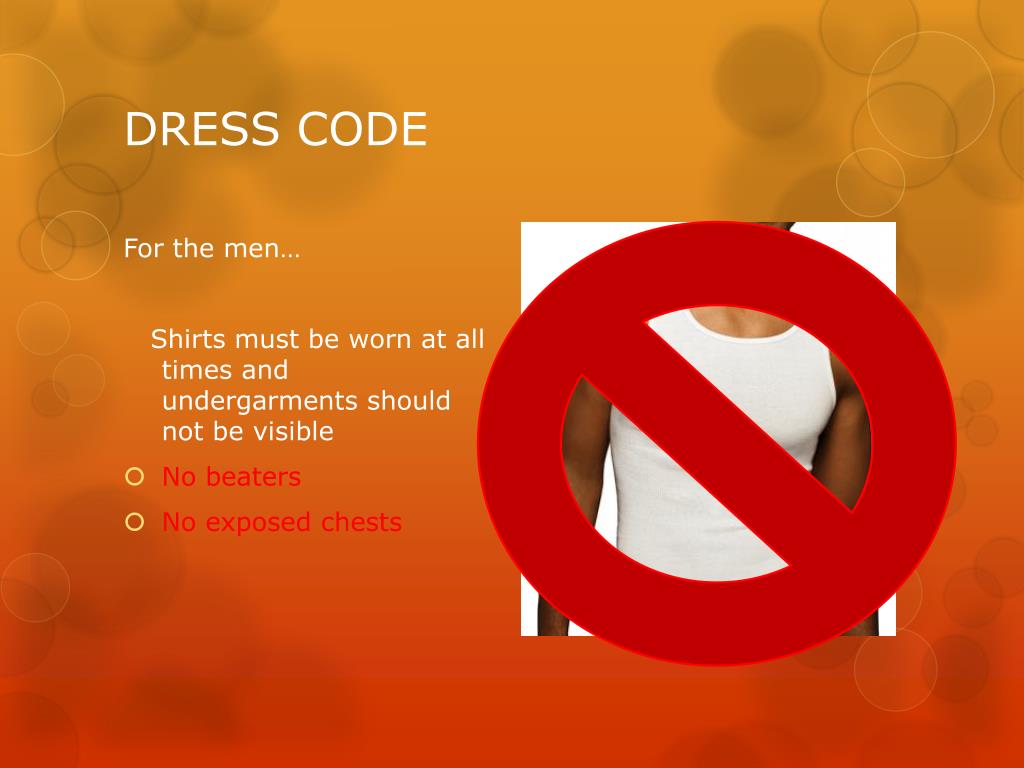 PPT DRESS CODE PowerPoint Presentation, free download ID2042049