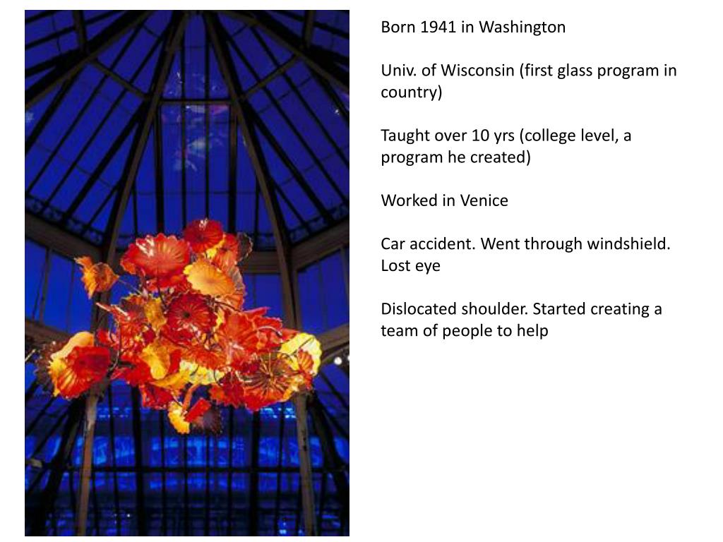 PPT Dale Chihuly PowerPoint Presentation, free download ID2044834