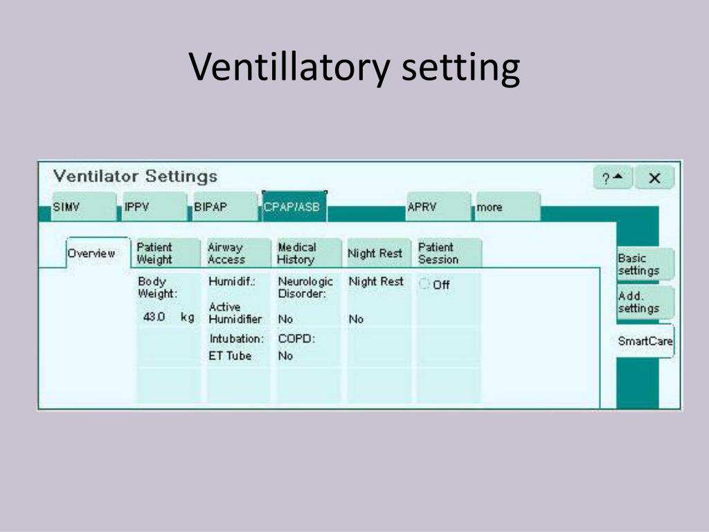 PPT Weaning from mechanical ventilation in 21 st century PowerPoint