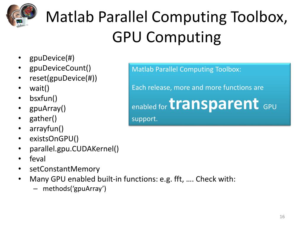PPT GPU Computing with Matlab® CBI Laboratory PowerPoint Presentation ID2050222