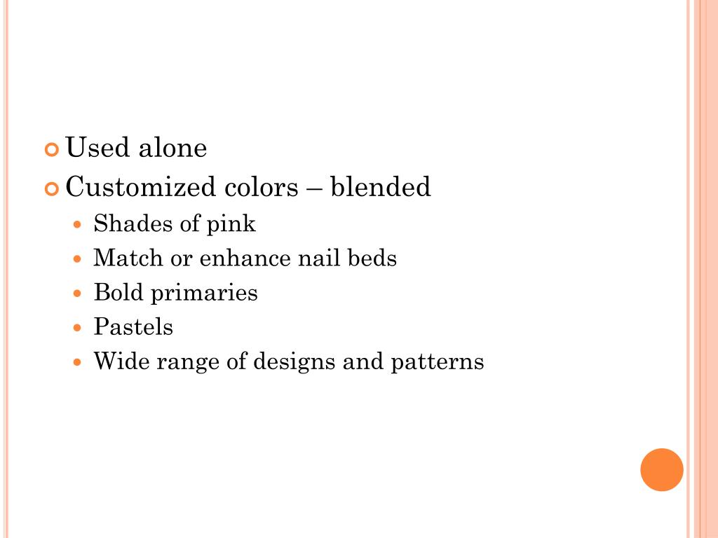 PPT Acrylic (Methacrylate) Nails PowerPoint Presentation, free