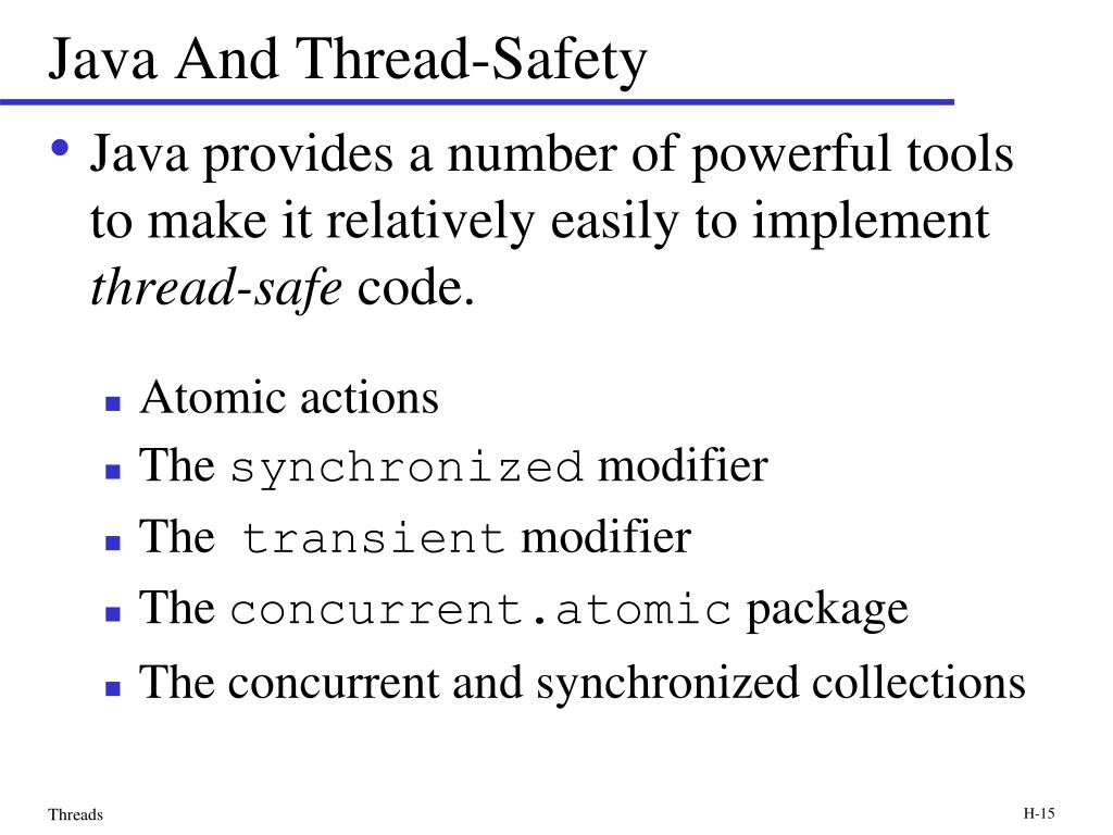PPT Java Threads PowerPoint Presentation, free download ID2052781