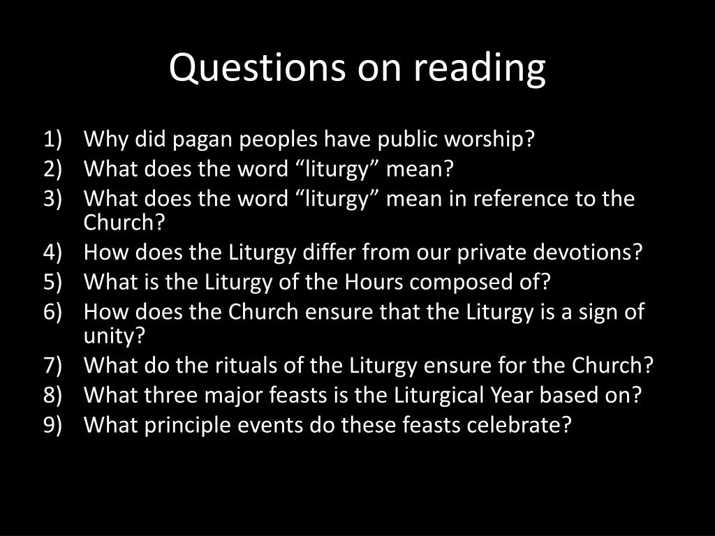 PPT The Liturgical Year PowerPoint Presentation, free download ID