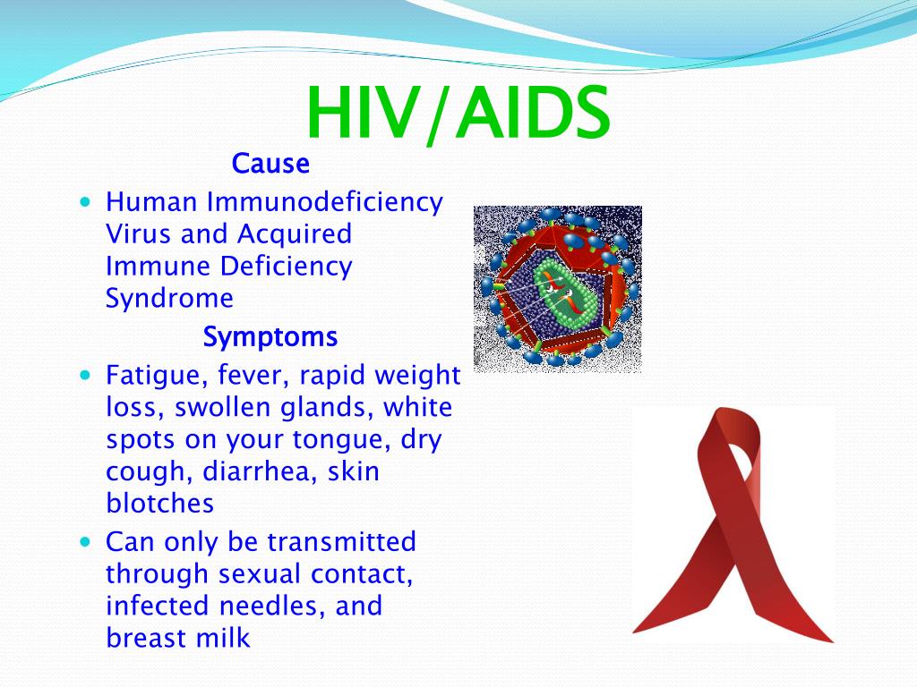 PPT STDS, HIV, and AIDS PowerPoint Presentation, free download ID