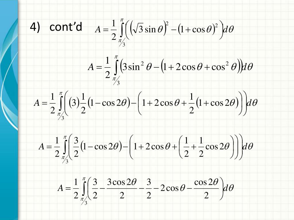 PPT Area and Arc Length in Polar Coordinates PowerPoint Presentation