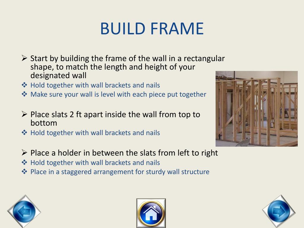 PPT How to Build a Divider Wall PowerPoint Presentation, free
