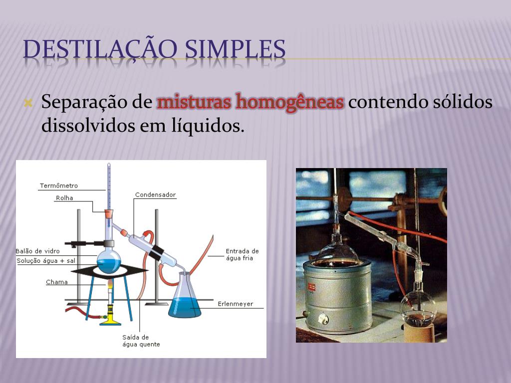PPT Métodos de SEPARAÇÃO DE MISTURAS PowerPoint Presentation, free