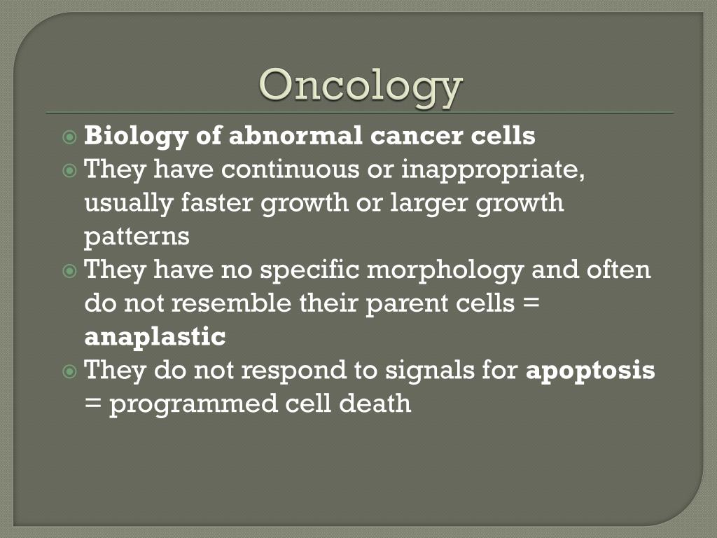PPT Oncology PowerPoint Presentation, free download ID2057800