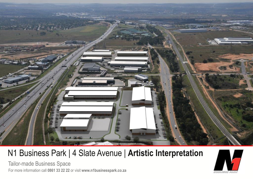 PPT N1 Business Park 4 Slate Avenue Artistic Interpretation