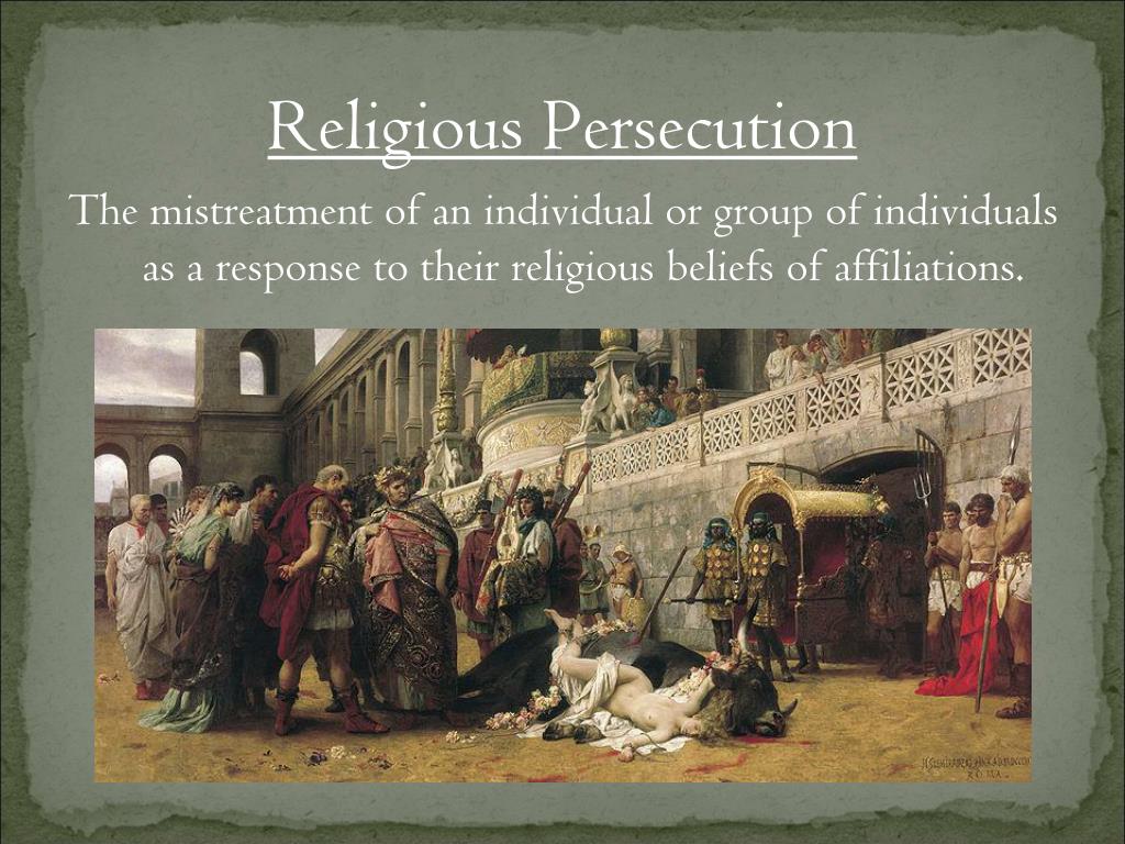 PPT Persecution of Christians in the Roman Empire PowerPoint