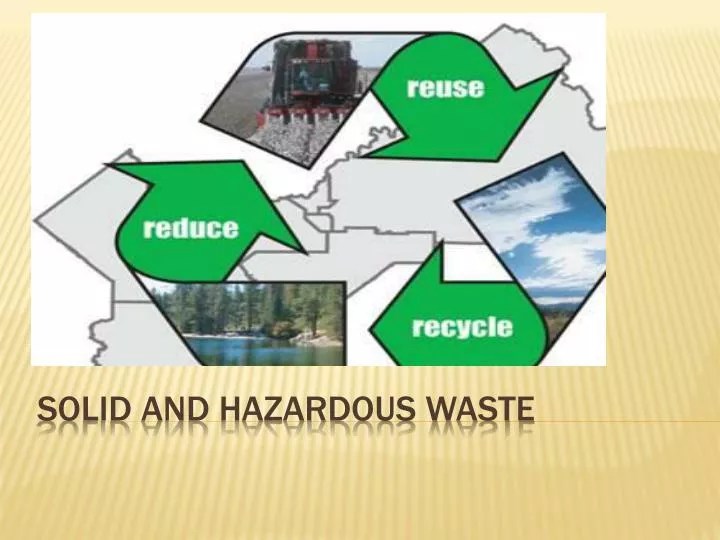 PPT Solid and Hazardous Waste PowerPoint Presentation, free download