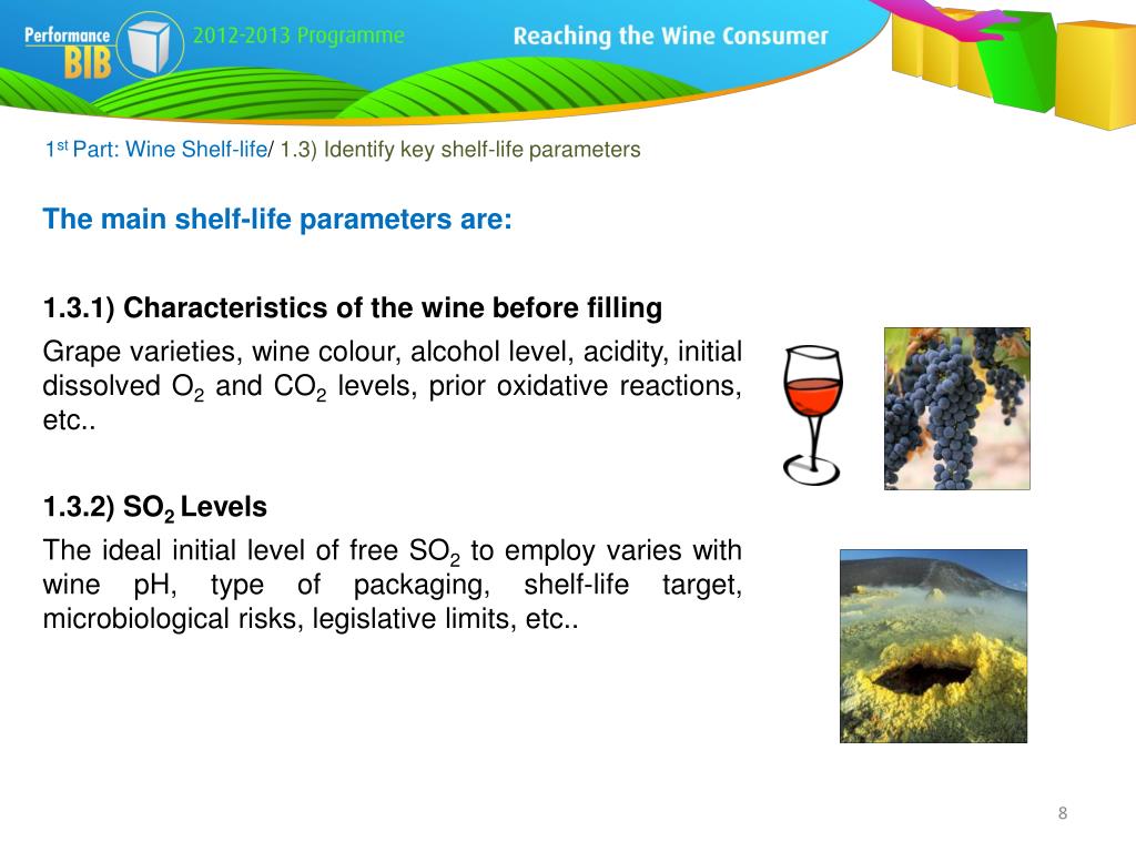 PPT Procedures for Wine BIB Shelflife studies PowerPoint