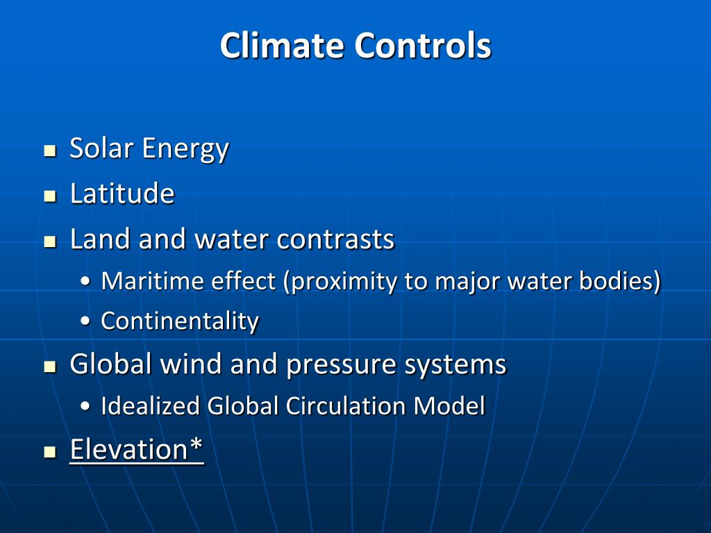 PPT Global Circulation and World Climates PowerPoint Presentation