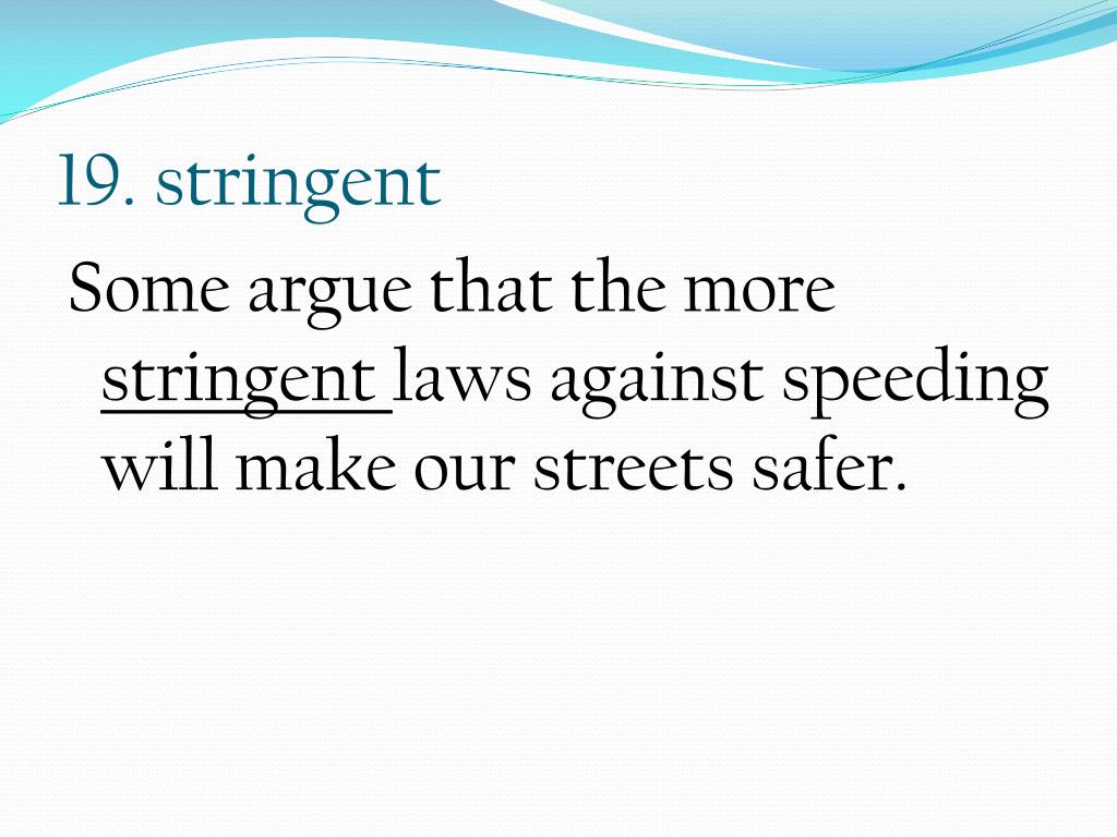 More Strict synonyms 1 Words and Phrases for More Strict
