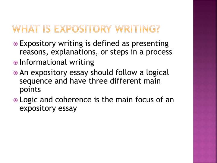 PPT Expository Writing PowerPoint Presentation ID2064769