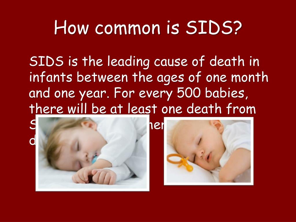 PPT Sudden Infant Death Syndrome (SIDS) PowerPoint Presentation, free