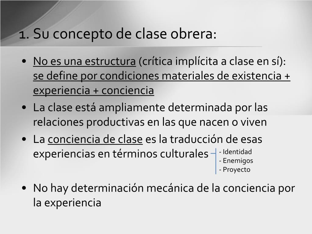 PPT La formación de la clase obrera en Inglaterra PowerPoint