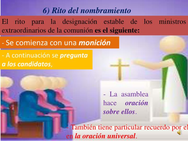 PPT Tema 3 MINISTROS EXTRAORDINARIOS DE LA SAGRADA COMUNIÓN