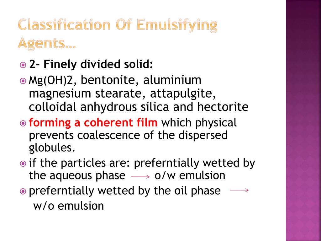 PPT EMULSION PowerPoint Presentation, free download ID2067588