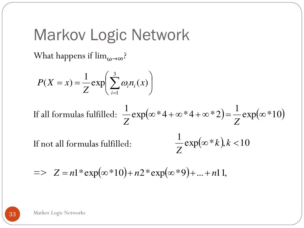 PPT Markov Logic Networks PowerPoint Presentation, free download ID