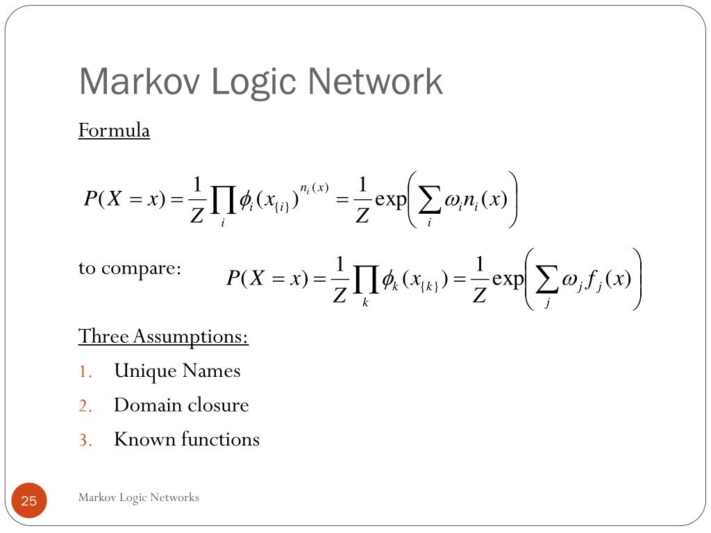 PPT Markov Logic Networks PowerPoint Presentation, free download ID