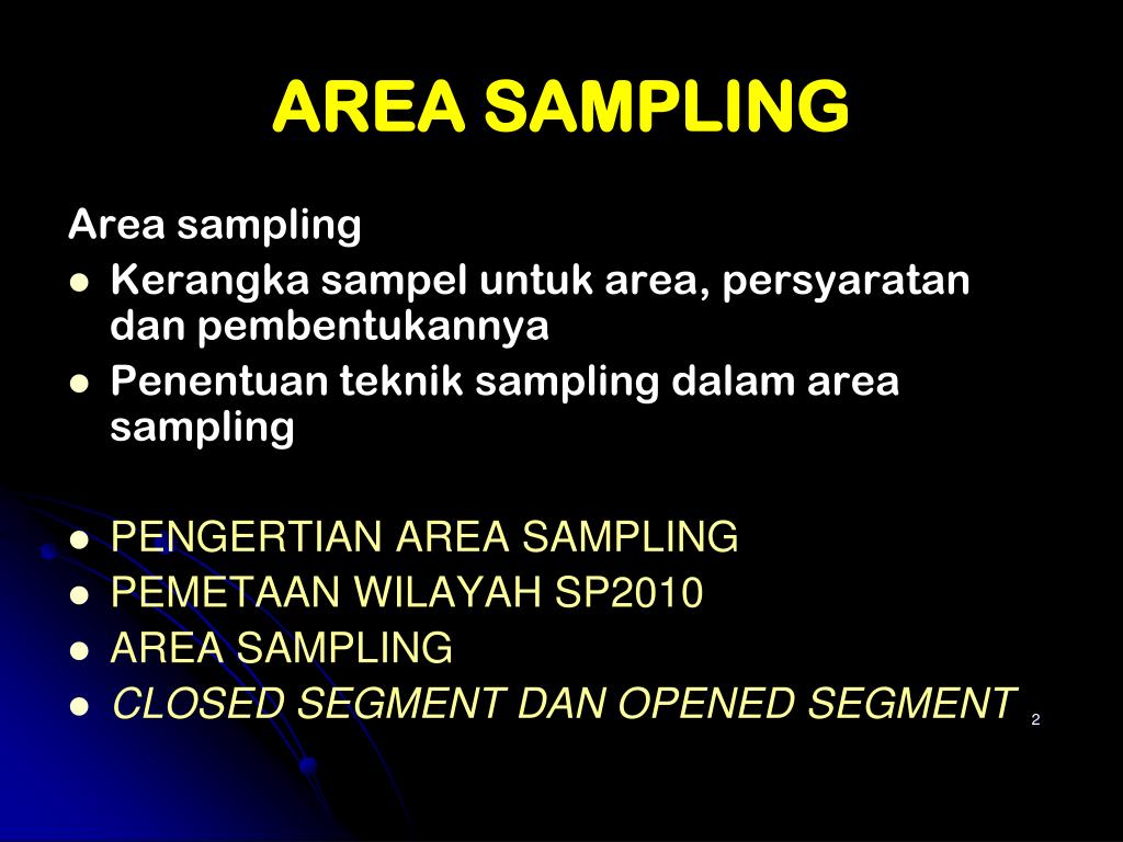 PPT SURVEI CONTOH AREA SAMPLING PowerPoint Presentation, free